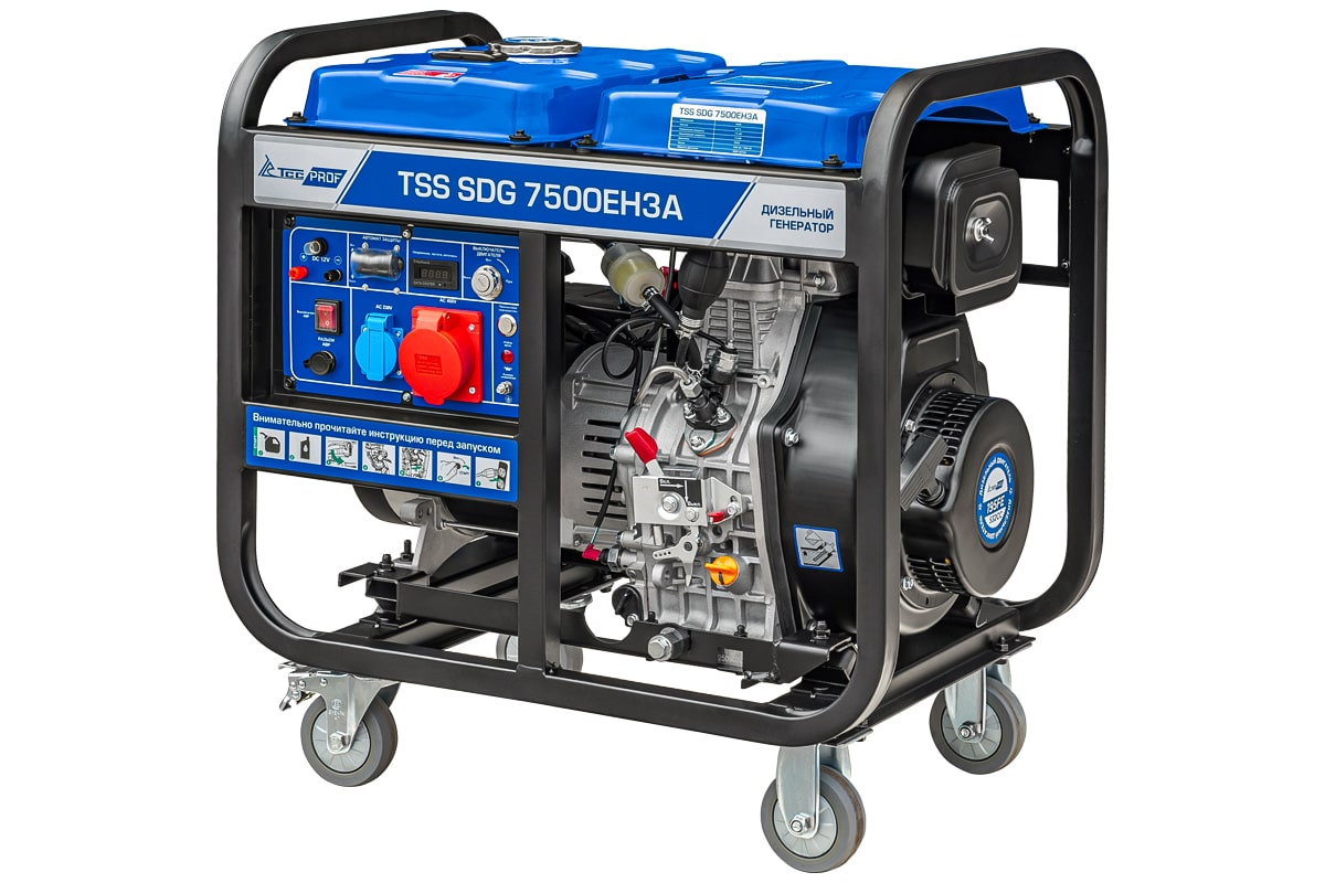 картинка Дизель генератор TSS SDG 7500EH3A