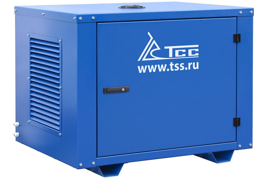Бензогенератор 6 кВт ТСС SGG 6000EHNA в кожухе МК 110106