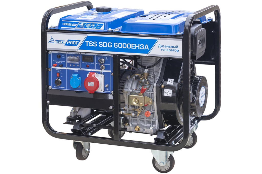 Дизель-генератор TSS SDG 6000EH3A 077016