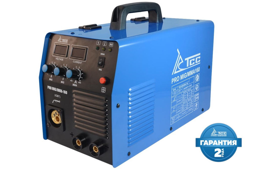 Сварочный полуавтомат TSS PRO MIG/MMA-160 067070