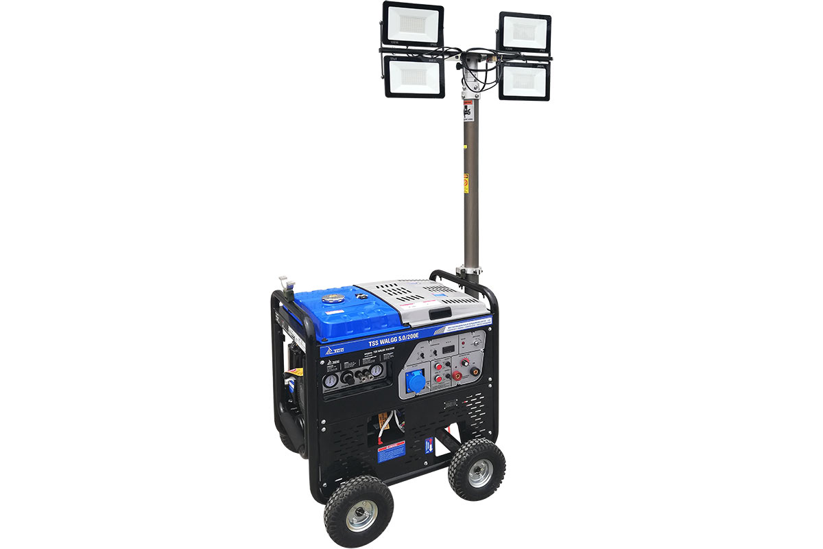 картинка Многофункциональный мобильный агрегат 4 в 1 TSS WALGG 5.0/200E